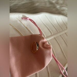 NEW - moon & stars gold tone ring